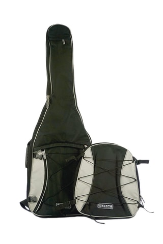 Housse de guitare électrique 4/4 - Dès 10 ans - Noir et gris