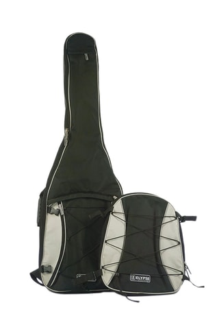 Housse guitare basse 4/4 - Dès 10 ans - Noir et gris