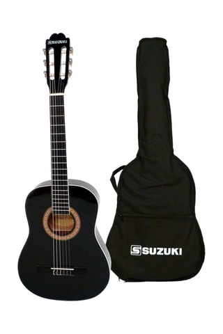 Guitare classique 1/2 avec housse - Dès 4 ans - Noir