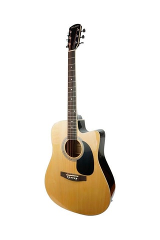 Guitare Folk électro-acoustique Cutaway - Dès 12 ans - Naturel