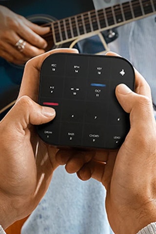 Contrôleur synthé portable Donner Medo - Noir