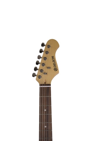 Guitare électrique Delson Strato + cable jack - Noir - Dès 3 ans