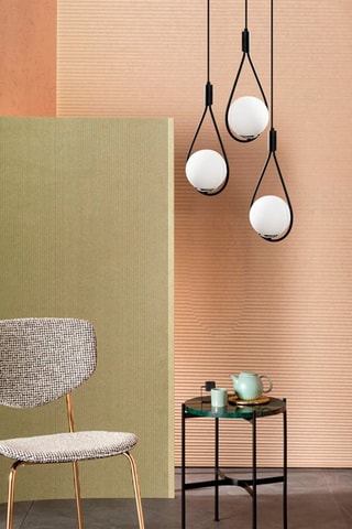 Hanglamp Mudoni - Zwart - 3 x 100 W