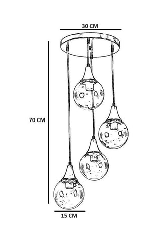 Hanglamp - Zwart - 40 W