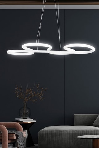 Ledhanglamp Swing - Wit - 40-60 W