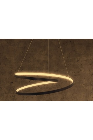 Ledhanglamp Whirpool - Zwart