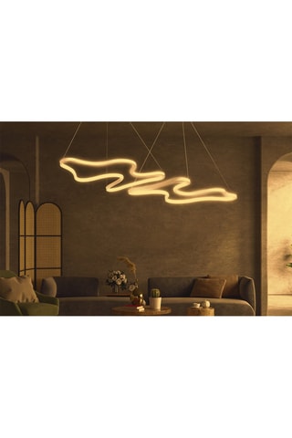 Ledhanglamp - Wit - 2 x 60 W