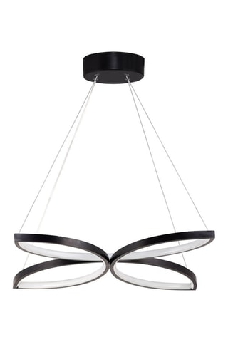 Ledhanglamp Eriphos - Zwart
