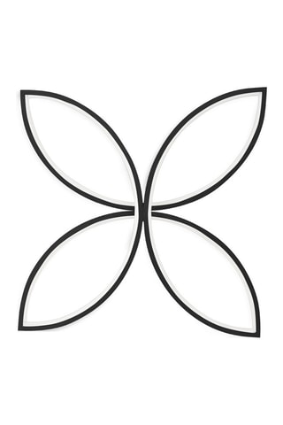 Ledhanglamp Eriphos - Zwart