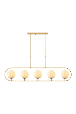Hanglamp Jewel - Goudkleurig - 5 x 15 W