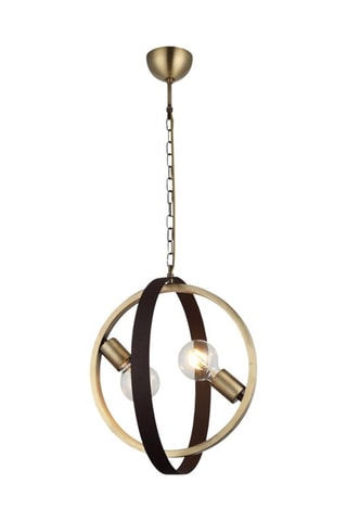 Hanglamp Tado - Goudkleurig - 2 x 40 W