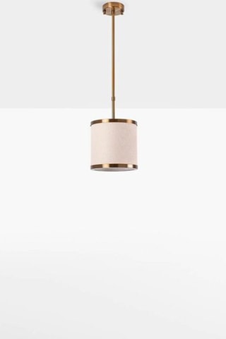 Suspension Way - Wit en Goudkleurig - 40 W