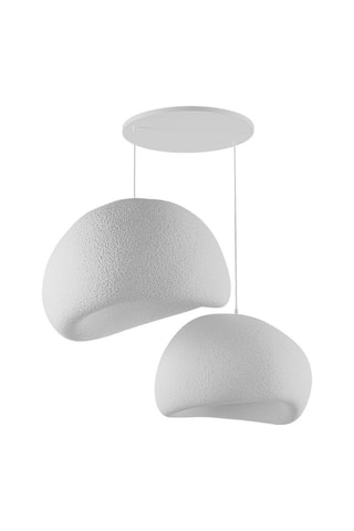 Hanglamp - Wit - 2 x 40 W