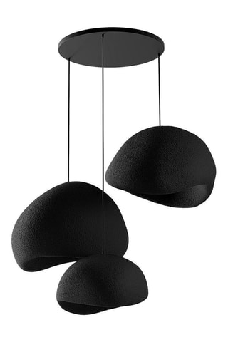 Hanglamp - Zwart - 3 x 40 W