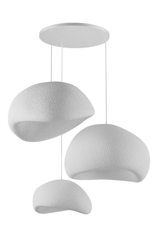 Hanglamp - Wit - 3 x 40 W