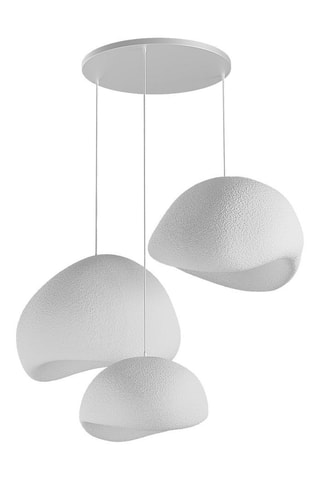 Hanglamp - Wit - 3 x 40 W