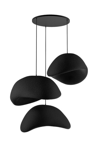 Hanglamp - Zwart - 3 x 40 W