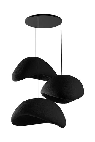 Hanglamp - Zwart - 3 x 40 W