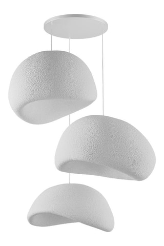 Hanglamp - Wit - 3 x 40 W