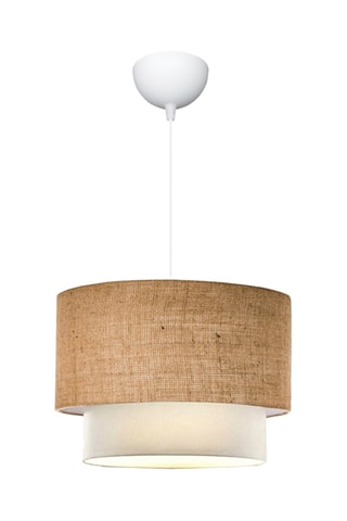 Hanglamp - Beige - 9-15 W