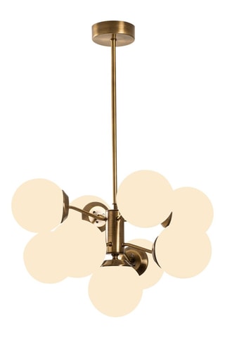 Hanglamp Mudoni - Goudkleurig - 9 x 100 W