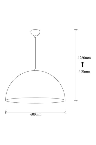 Hanglamp Sivani - Zwart en Goudkleurig - 40 W