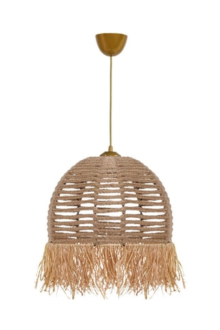 Hanglamp - Crèmekleurig - 60 W