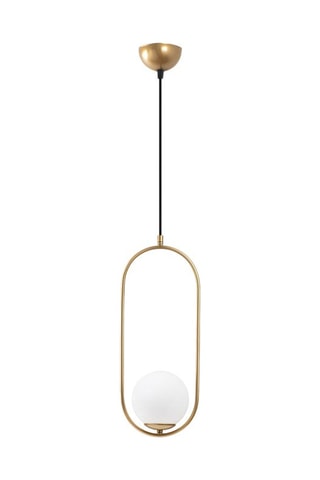 Hanglamp Mudoni - Goudkleurig en Zwart - 40 W