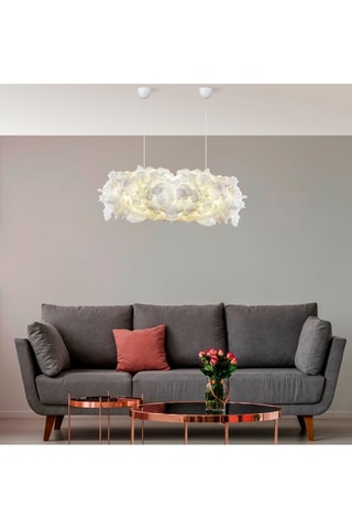 Hanglamp Serene - Wit - 2 x 40 W