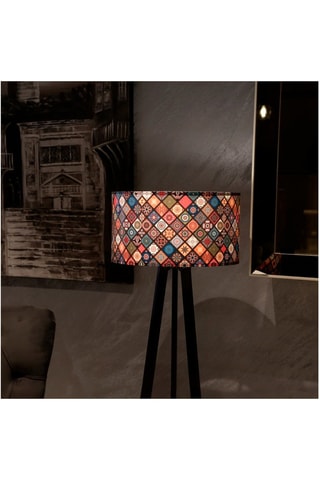 Staanlamp op Driepoot Ayd - Zwart - 60 W