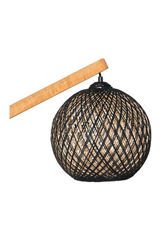 Grenenhouten Staanlamp Beehive JES - Naturel - 15 W