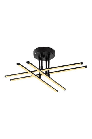 Ledplafondlamp Exhaust Zwart