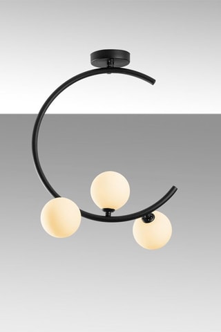 Plafondlamp - Zwart en Wit - 3 x 10 W