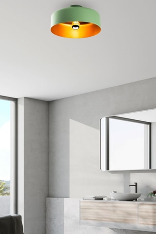 Plafondlamp - Groen - 40 W