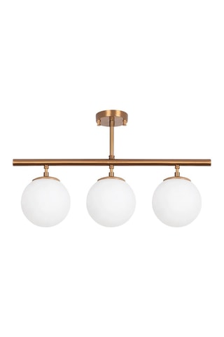 Plafondlamp - Goudkleurig - 3 x 15 W