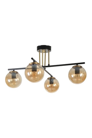Hanglamp Oslo 4 - Goudkleurig - 4 x 60 W
