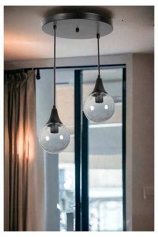 Hanglamp Afra 2 - Zwart