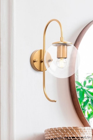 Wandlamp Jewel - Goudkleurig - 15 W