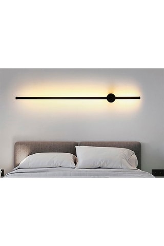 Ledwandlamp - Zwart - 24 W