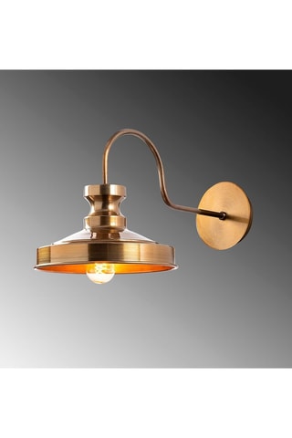 Wandlamp Goudkleurig