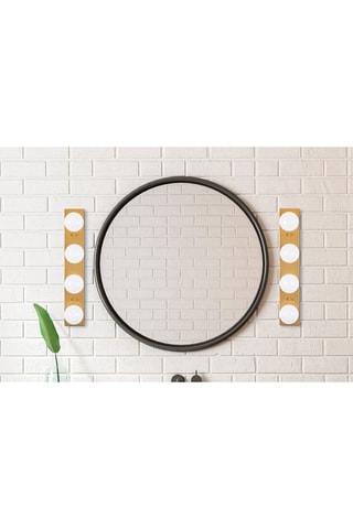 Wandlamp Miro - Goudkleurig - 4 x 40 W