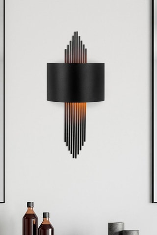 Wandlamp - Zwart - 40 W