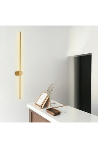 Wandlamp LED L1175 - Goudkleurig - 18 W