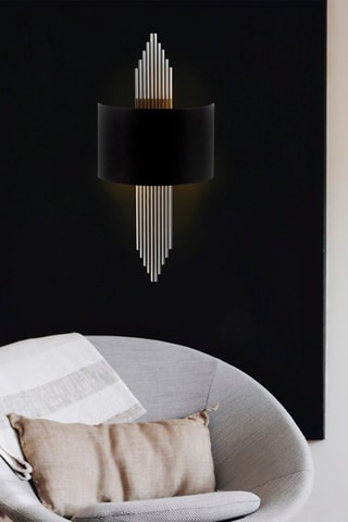 Wandlamp - Zwart - 40 W