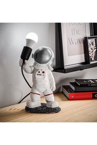 Tafellamp Astronaut - Wit en Zwart - 40 W