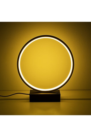 Ledtafellamp Halka - Zwart - 12 W