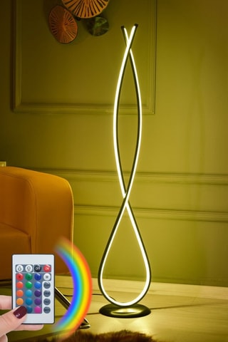 Ledtafellamp Infinity Black - Wit en Zwart - 10 W