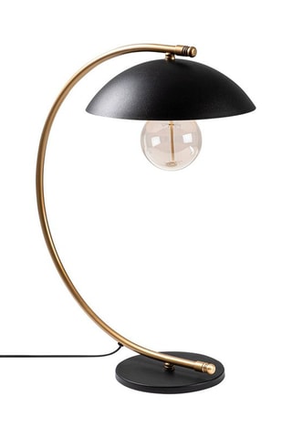Tafellamp Sivani Zwart en Goudkleurig - 100 W