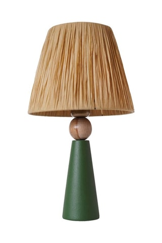 Tafellamp Groen en Naturel - 60 W
