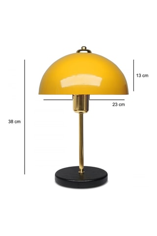 Tafellamp -  Geel - 15 W